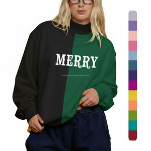 Sudadera Larga de Cuello Alto Personalizada, Cómoda, Informal, de Talla Grande, con Forro, para Primavera, Otoño e Invierno, Precio Económico al por Mayor - Product Image 2