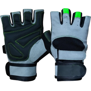 Gants de combat MMA professionnels en cuir PVC demi-doigts pour adultes, gants de grappling et de boxe pour hommes, gants MMA professionnels pour hommes - Product Image 1