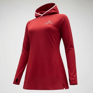 Haut de maillot de bain léger et respirant de haute qualité pour femmes, vente en gros, haut de maillot de bain sport uni et modeste pour femmes - Product Image 4