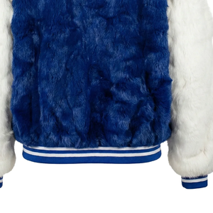 Manteau long de luxe en fausse fourrure pour femme, épais et chaud pour l'hiver, vêtement d'extérieur en peluche tendance, logo personnalisé, vente en gros OEM, directement du fabricant - Product Image 3