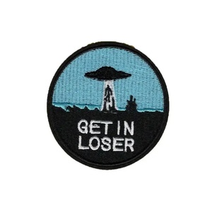 Factory Custom <b>Iron</b> on Embroidery Patch Fashion Design Large Embroidery Patches for Clothing High Quality Embroidered Patch - Product Image 3