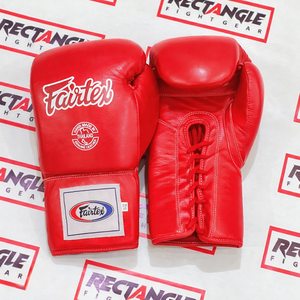 Guantes de Boxeo Fairtex Personalizados con Logotipo, Guantes de Boxeo Muay Thai Fairtex con Cordones, Guantes Fairtex ODM - Product Image 1