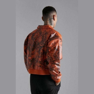 <b>Mens</b> Bomber <b>Jacket</b> Custom Premium Bomber <b>Jacket</b> Water Resistant <b>Lightweight</b> Outdoor Sportswear Bomber <b>Jacket</b> Wholesale Supplier - Product Image 2