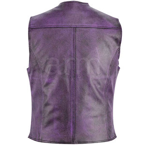 Chaleco de Cuero para Hombre de Alta Calidad y Bajo Precio, Nuevo Diseño, Transpirable, Más Vendido - Product Image 2