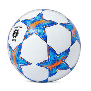 Balón de Fútbol de Alta Calidad, Talla 3, con Logotipo Personalizado, Material de Cuero PU PVC, Venta al Por Mayor, para Entrenamiento y Juego, Estilo Pakistaní - Product Image 2