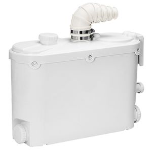 Pompa Maceratrice 500W, Portata 29 GPM, Prevalenza 26 Ft/8 m, Ingresso Acqua di Scarico/Toilette, 4 Uscite Acqua, Smaltimento Rifiuti, Tritarifiuti UPF - Product Image 5