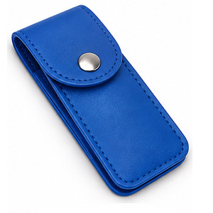 Estuche Profesional de 2 Piezas para Pinzas de Belleza, de Acero Inoxidable y Cuero, Diseño que Ahorra Espacio, Cierre Seguro y Práctico - Product Image 4