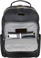 Sac à dos unisexe imperméable en nylon avec doublure, idéal pour ordinateur portable, directement de l'usine, avec poignée/sangle détachable pour l'école et les voyages, compatible OEM/ODM