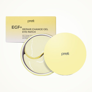 Productos para el cuidado de la piel Prreti EGF Repair Change Gel Eye Patch 60 unidades Hecho en Corea Líquido Blanco Orgánico - Product Image 2