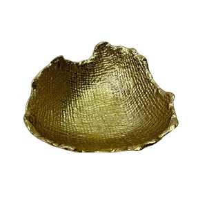 Plateau de service moderne en aluminium doré antique avec poignée, vaisselle, plateau de service pour le thé et le café, pour la maison et les restaurants - Product Image 2
