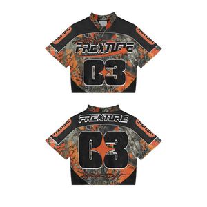 Camiseta Deportiva Corta con Cuello en V Personalizada, Camiseta Deportiva Corta de Malla con Estampado por Sublimación, Camisetas de Fútbol Americano para Hombre - Product Image 4