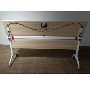 AY Office System Modern <b>Foldable</b> Training <b>Table</b> TRH Leg Durable Wood Melamine Top for School Office Workshop Use (V-TRH Series) - Product Image 2