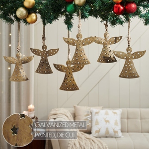 Handmade Wooden Winged <b>Heart</b> <b>Hanging</b> Ornament With Distressed White Feather Detailing & Rustic Twine For Home Decorative Display - Product Image 6