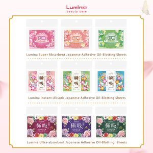 Láminas Absorbentes de Aceite Instantáneas Lumina, Adhesivo Japonés, 3 Paquetes - Product Image 5