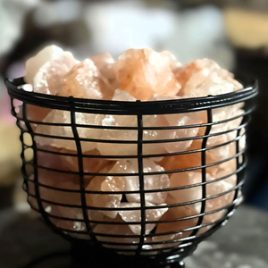 Lampes en sel de l'Himalaya rouge contemporaines, collection de décoration en cristal haut de gamme avec logo personnalisé, services de fabrication OEM sous marque privée - Product Image 2