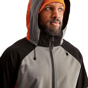 Chaqueta de plumón impermeable para hombre con diseño de logotipo personalizado, chaqueta de invierno de nailon softshell para hombre. - Product Image 6