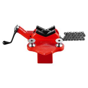 Morsa a Catena Industriale Robusta con Capacità per Tubi da 8 Pollici, Base in Ghisa da 34,6 Pollici, per Fissaggio Tubi in Acciaio da 1/2 Pollice - Product Image 1