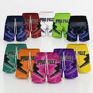 Shorts tendance décontractés surdimensionnés pour l'été, personnalisés, nouvelle marque 2026, OEM ODM, écologiques, séchage rapide, respirants, style streetwear - Product Image 1