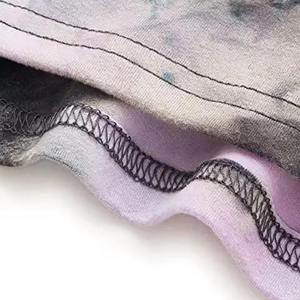 Camisetas Cortas Tie Dye para Mujer, Nuevas, Cómodas, Transpirables, de Manga Corta para Yoga, Ropa Deportiva para Mujer, Top Corto - Product Image 4