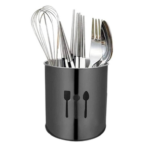 Soporte de lujo para cucharas de acero inoxidable, caja de almacenamiento moderna de la mejor calidad para encimera de cocina, montable en pared, a buen precio. - Product Image 3