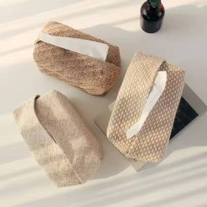 Boîte à mouchoirs en jute écologique – Porte-mouchoirs rustique fait main en fibres naturelles pour la décoration intérieure, les restaurants et l'hôtellerie - Product Image 3