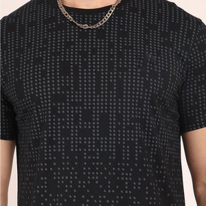 เสื้อยืดพอดีตัวสำหรับผู้ชายเสื้อยืดลำลองดูดซับความชื้นสำหรับวิ่งออกกำลังกายฝึกซ้อมและใช้ในชีวิตประจำวันเสื้อยืดคอกลมพอดีตัว - Product Image 6