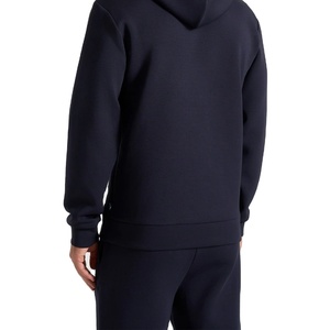 เสื้อฮู้ดดี้ผู้ชาย ดีไซน์ทันสมัย สีพื้น ผ้าวอช ทรงบ็อกซี่ กันลม ระบายอากาศได้ดี เหมาะสำหรับฤดูหนาว มีกระเป๋า - Product Image 3