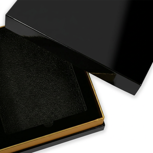 Custom High-End Eco-Friendly Biodegradable Handmade Rigid Paperboard Gift Box UV Coating Logo Printing for Jewelry Pens <b>Watches</b> - Product Image 3