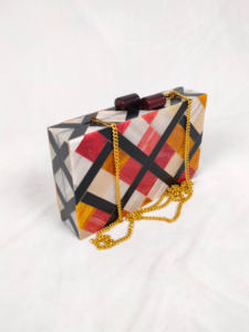 Bolsos de Mano para Mujer Pintados a Mano con Cadena Desmontable, Personalizables, Hechos a Mano, Venta al Por Mayor - Product Image 5