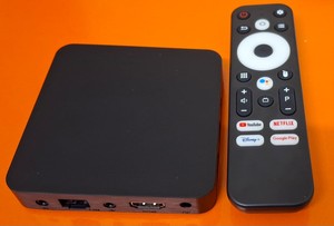 4K <b>Android</b> 12 <b>TV</b> <b>Box</b> Quad Core Streaming Ready Dual Band WiFi <b>for</b> Ethernet with Remote Control - Product Image 4