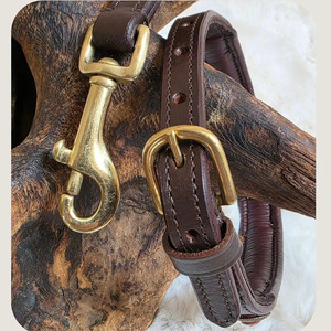 Premium Handmade Leather <b>Braided</b> Dogs pet Collars featuring durable <b>braided</b> leather and elegant craftsmanship in wholesale rate - Product Image 6