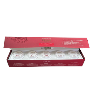 Kit Facial Anti-Âge Professionnel Silkberry – Soin 6 Étapes de Rajeunissement Cutané et Contrôle du Vieillissement pour Peaux Sèches à la Glycérine |   Unisexe, tous types de peau - Product Image 2