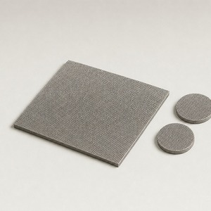 Malla de acero inoxidable sinterizado de 3 capas [APEC] para actualizaciones de equipos de procesamiento y planificación de materiales de mantenimiento - Product Image 3