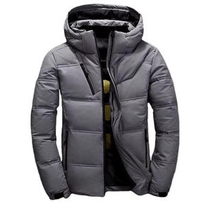 Chaqueta de Invierno para Hombre 2026, de Alta Calidad, con Cuello Alto Recubierto, Nailon Personalizado OEM, Peso de la Tela 460g, Relleno de Poliéster - Product Image 5