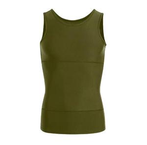 CANBELLO SPORTS Débardeur tricoté respirant à col rond de couleur unie pour homme 100 % polyester avec logo frontal style urbain - Product Image 6