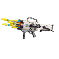 Lance-missiles à piles, tir automatique, vitesse réglable, jouet pistolet lance-missiles, blaster