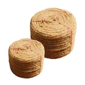 Hot Item Product Natural Brown Coir Rope Roll for Landscaping and Decoration with High Quality - Product Image 1
