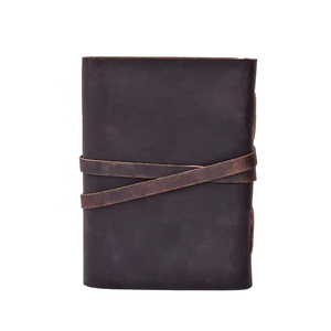 Rustic Buff Vintage Leather Journal with Key Closure 100 Sheets Handmade Diary Notebook Writing <b>Gifts</b> Travel <b>Memory</b> Book - Product Image 5