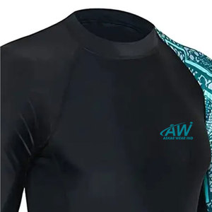 Wholesale Short Sleeve Men Rash Guard For Summer Beach <b>Surfing</b> High Strength Stitching Performance Vest - Product Image 4