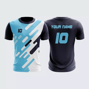 Maillots de football personnalisés en gros, maillots de soccer sublimés, shorts respirants à séchage rapide, en polyester anti-humidité, fourniture d'équipements d'équipe OEM - Product Image 3