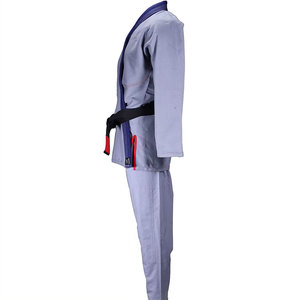 Pantalones de BJJ Azules para Hombre, Ropa de Artes Marciales, Largos, para Entrenamiento, con Rodillas Reforzadas y Cintura Elástica - Product Image 3
