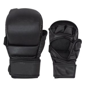 Gants de Sparring MMA Professionnels en Cuir à Prix de Gros Usine, Personnalisables, Anti-Humidité, Fermeture Auto-agrippante - Product Image 6