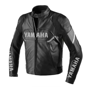 Men’s Ramaha MotoCP Cowhide Leather <b>Racing</b> <b>Jacket</b>/Chaqueta – Premium Speed & Trackwear Gear Made To Measure CE Level 2 - Product Image 1