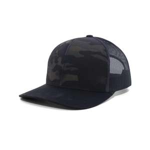 Casquette de camionneur en coton et maille style hip-hop en gros - Product Image 4