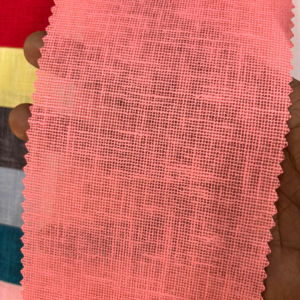 Tela de Lino y Algodón Suave y Duradera con Acabado de Almidón, Tejido Liso para la Industria Textil Global, para Camisas y Vestidos de Niños y Niñas - Product Image 1