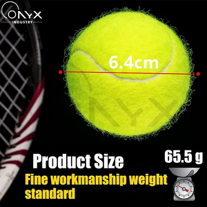 Pelotas de Tenis de Alto Rebote de Última Tendencia 2026 al por Mayor, Crea tu Propio Diseño, 3 Piezas por Paquete, Equipo Profesional para Práctica en Cancha - Product Image 3