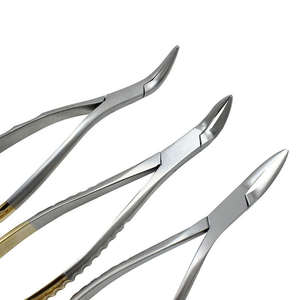 Forceps dentaires manuels personnalisés en acier inoxydable allemand pour extraction des dents supérieures et inférieures, ensemble de forceps dentaires réutilisables - Product Image 2