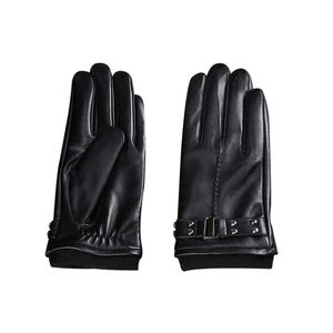 Gants de moto MERITORIOUS INTERNATIONAL en fourrure - Écran tactile et détection des aiguilles, gants d'hiver écologiques pour hommes, parfaits pour le froid - Product Image 3