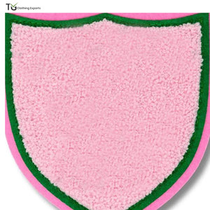 Unique Style Custom Made Chenille Embroidery <b>Patches</b> Solid Color Lightweight Chenille <b>Patches</b> For Sale - Product Image 3