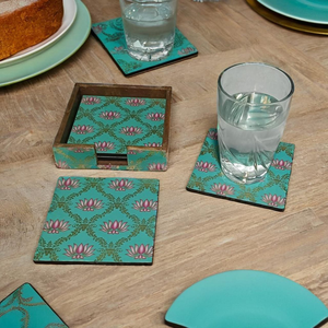 Posavasos de MDF con impresión en esmalte, de alta calidad, clásicos, personalizados, para vasos de agua, a precio económico. - Product Image 1